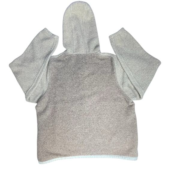 Outdoor voices women’s MegaFleece Wool Blend Snap Up Hoodie size M Colorblock - Picture 7 of 11